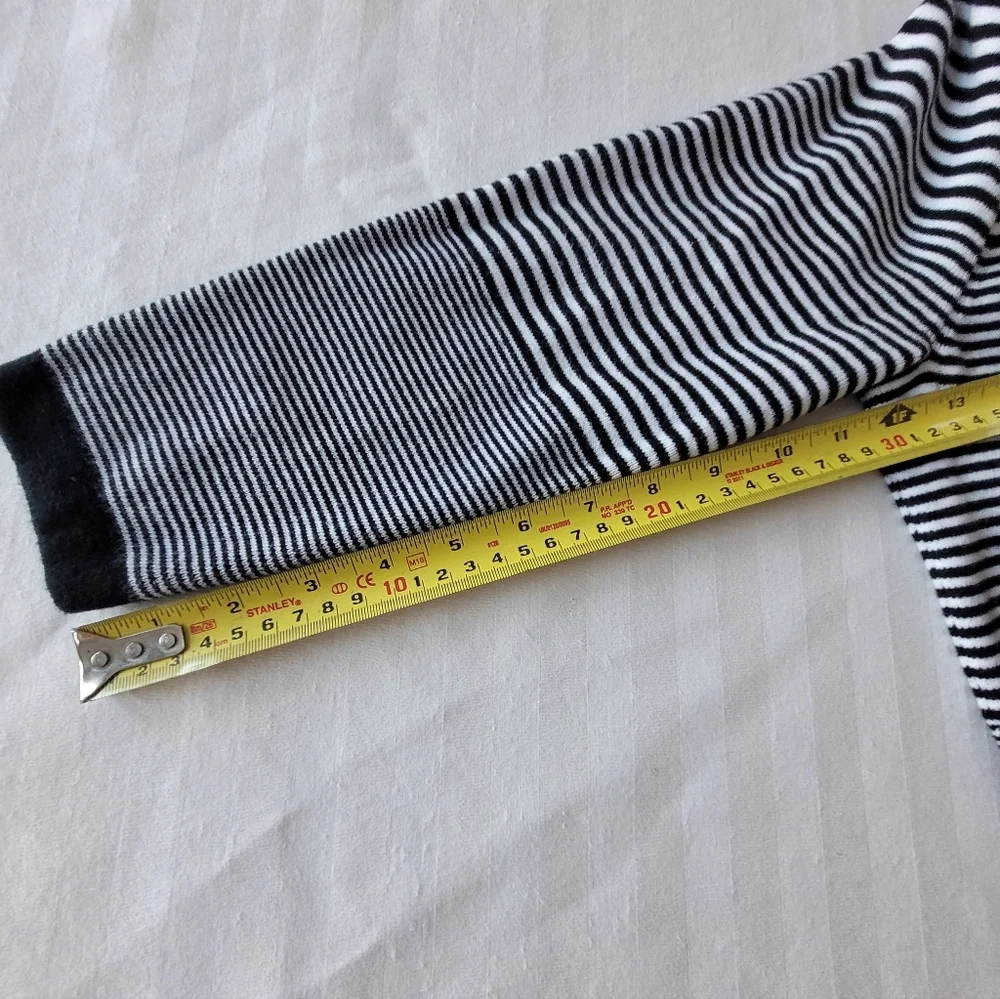 Alexandra Bartlett Black and White Striped Top - Picture 10 of 11